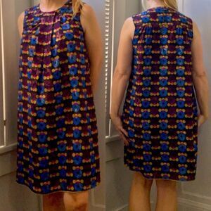 NWOT Anna Sui for Target metallic shift dress